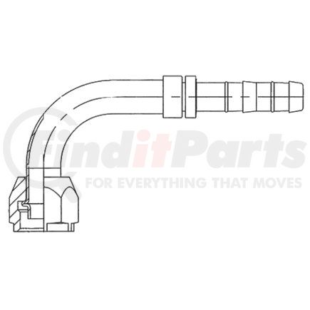 Sunair FJ5985-1016S A/C Refrigerant Hose Fitting