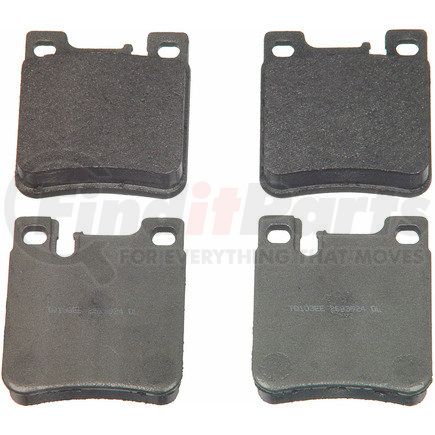 Wagner MX603A Wagner Brake ThermoQuiet MX603A Semi-Metallic Disc Brake Pad Set