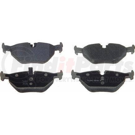 Wagner MX763 Wagner Brake ThermoQuiet MX763 Semi-Metallic Disc Brake Pad Set