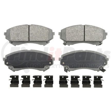 Wagner MX1331A Wagner Brake ThermoQuiet MX1331A Semi-Metallic Disc Brake Pad Set
