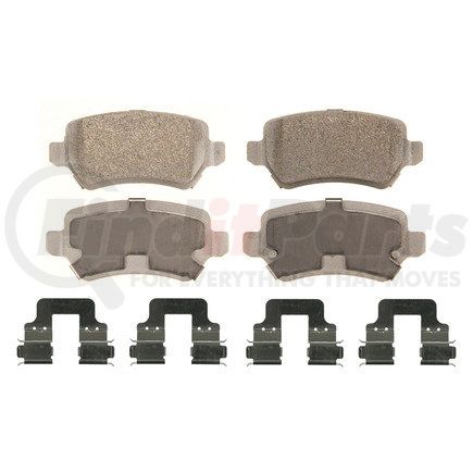Wagner MX1362 Wagner Brake ThermoQuiet MX1362 Semi-Metallic Disc Brake Pad Set