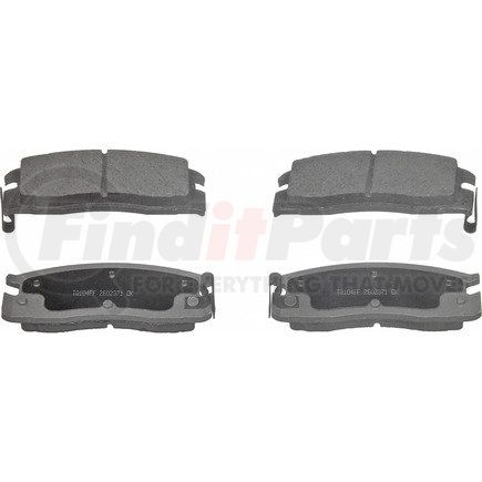 Wagner PD398A Wagner Brake ThermoQuiet PD398A Ceramic Disc Brake Pad Set