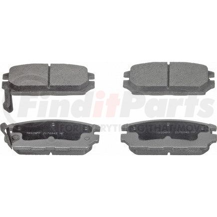 Wagner PD532 Wagner Brake ThermoQuiet PD532 Disc Brake Pad Set