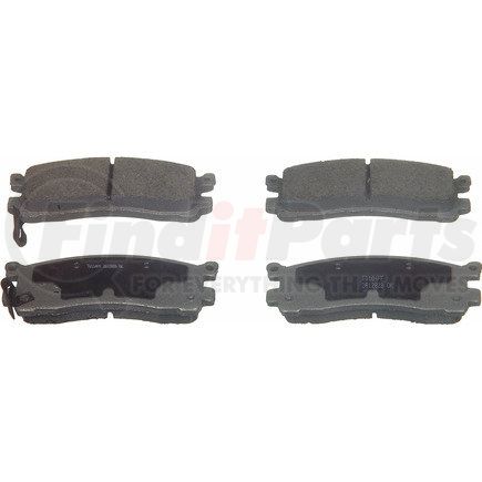 Wagner PD553 Wagner Brake ThermoQuiet PD553 Ceramic Disc Brake Pad Set