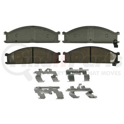 Wagner QC333 Wagner Brake ThermoQuiet QC333 Ceramic Disc Brake Pad Set