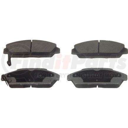 Wagner QC496 Wagner Brake ThermoQuiet QC496 Ceramic Disc Brake Pad Set