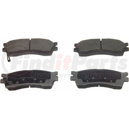 Wagner PD889 Wagner Brake ThermoQuiet PD889 Disc Brake Pad Set