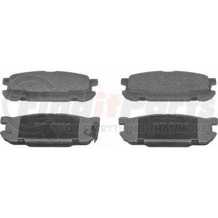 Wagner PD891 Wagner Brake ThermoQuiet PD891 Disc Brake Pad Set