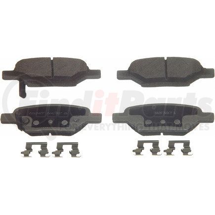Wagner PD1033A Wagner Brake ThermoQuiet PD1033A Ceramic Disc Brake Pad Set