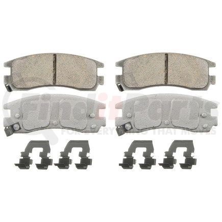 Wagner QC714 Wagner Brake ThermoQuiet QC714 Ceramic Disc Brake Pad Set