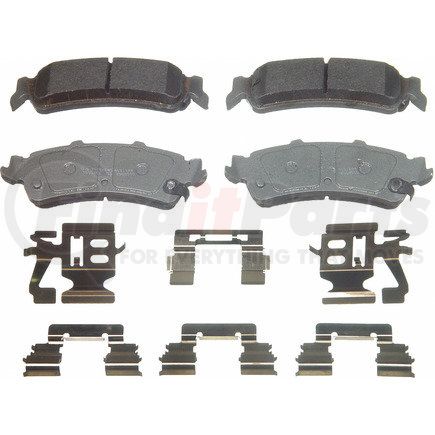 Wagner QC792A Wagner Brake ThermoQuiet QC792A Ceramic Disc Brake Pad Set