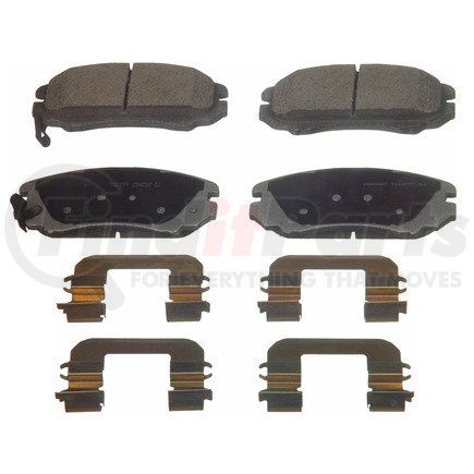 Wagner QC924A Wagner Brake ThermoQuiet QC924A Ceramic Disc Brake Pad Set