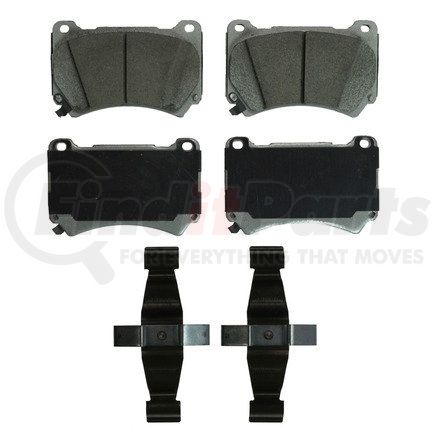 Wagner QC1396 Wagner Brake ThermoQuiet QC1396 Ceramic Disc Brake Pad Set