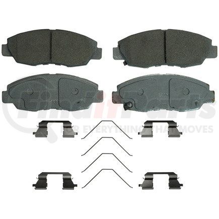 Wagner QC1578 Wagner Brake ThermoQuiet QC1578 Ceramic Disc Brake Pad Set