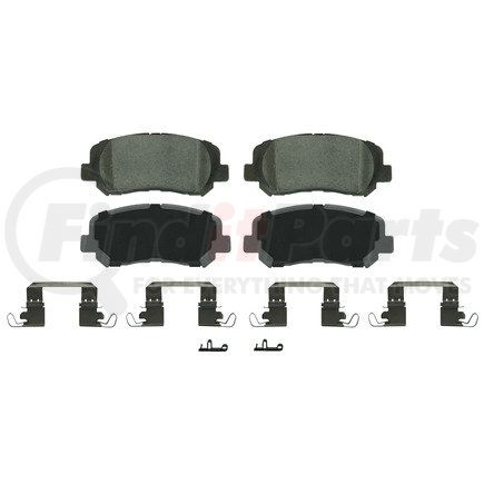 Wagner QC1640B Wagner Brake ThermoQuiet QC1640B Ceramic Disc Brake Pad Set