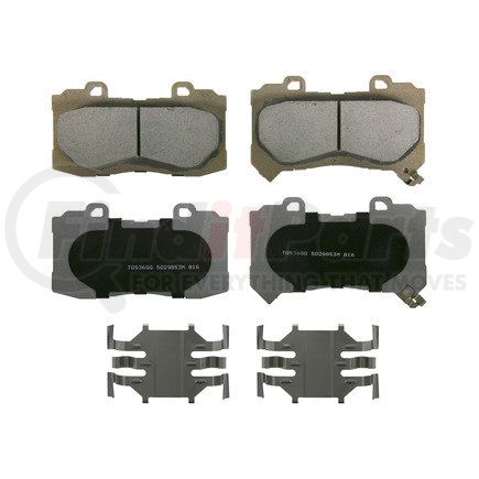 Wagner QC1802 Wagner Brake ThermoQuiet QC1802 Ceramic Disc Brake Pad Set