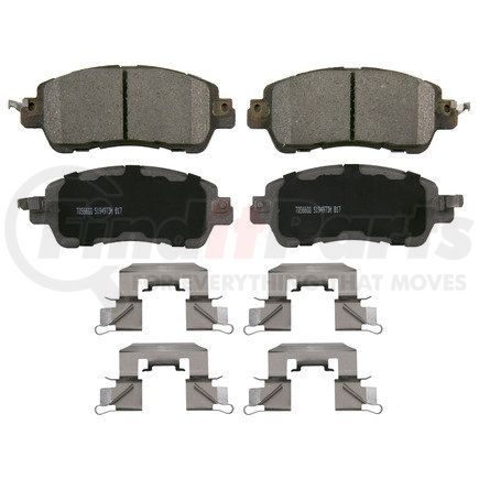 Wagner QC1852 Wagner Brake ThermoQuiet QC1852 Ceramic Disc Brake Pad Set