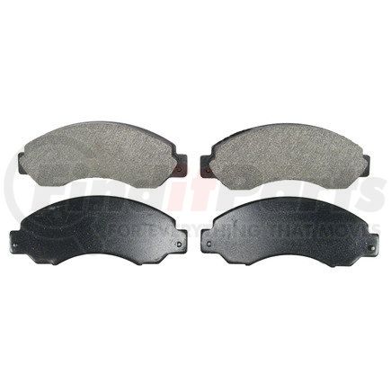 FEDERAL MOGUL-WAGNER SX701 - severeduty semi-metallic disc brake pad set | severeduty disc brake pad set
