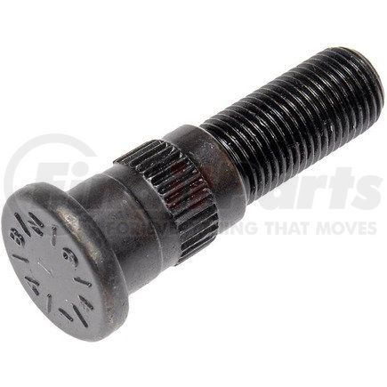 Dorman 610-149.1 1/2-20 Serrated Wheel Stud - .625 In. Knurl, 1-15/16 In. Length