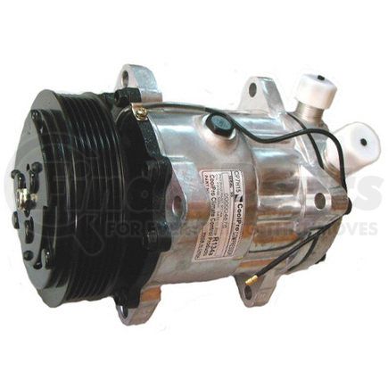 Sunair CO-2007CA A/C Compressor - R134A, PAG 46, PV6, 7H15, 12V, Ear Mount, 4.93 in. Pulley (125 mm)