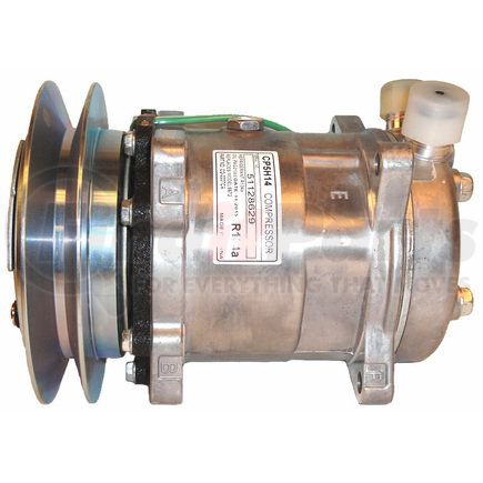 Sunair CO-2227CA A/C Compressor - R134A, PAG 46, 5H14, 24V, V-belt, Ear Mount, 6.23 in. Pulley