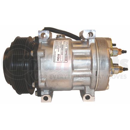 Sunair CO-2434CA A/C Compressor - R134A, PAG 46, PV6, 7H15, 12V, Direct Mount, 4.93 in. Pulley (125)