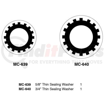 Sunair KT-SW4 A/C Compressor Sealing Washer Kit