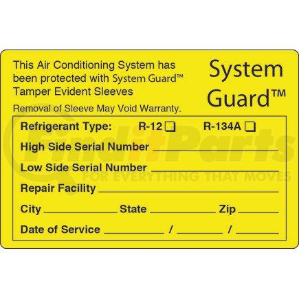 LABEL SYSTEM GUARD