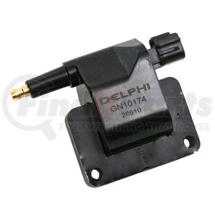Delphi GN10174 Ignition Coil - HEI, 12V, 2 Male Blade Terminals