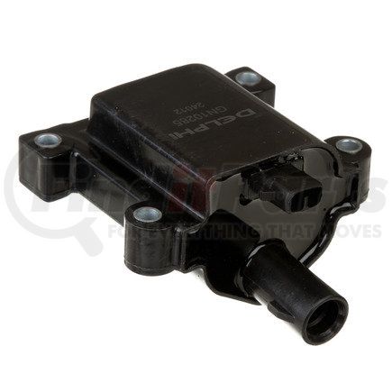 Delphi GN10285 Ignition Coil - Conventional, 12V, 2 Male Blade Terminals