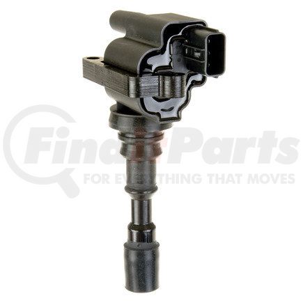 Delphi GN10305 Ignition Coil - Coil-On-Plug Ignition, 12V, 3 Male Blade Terminals