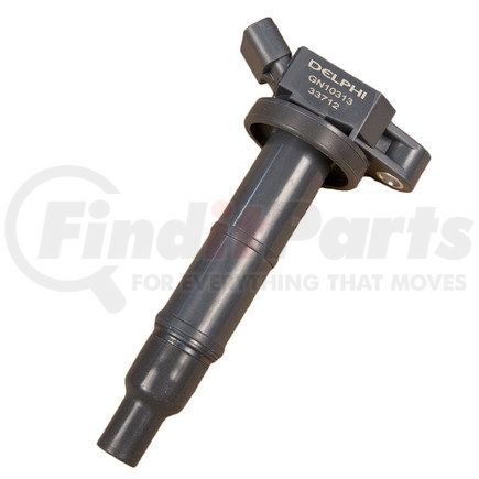 Delphi GN10313 Ignition Coil - Coil-On-Plug Ignition, 12V, 4 Male Blade Terminals