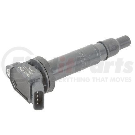 Delphi GN10323 Ignition Coil - Coil-On-Plug Ignition, 12V, 4 Male Blade Terminals