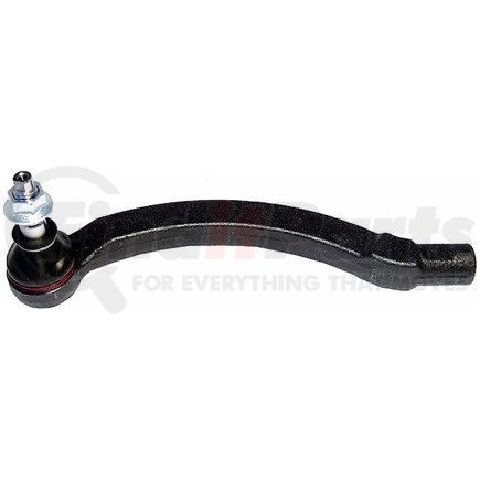 Delphi TA2119 Steering Tie Rod End - LH, Outer, Non-Adjustable, Non-Greaseable, Gray, Coated