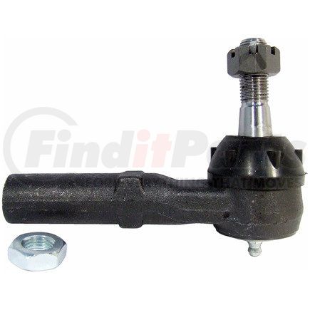 Delphi TA2405 Steering Tie Rod End - Front,Outer, Non-Adjustable, Steel, Greaseable