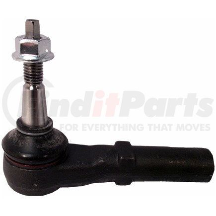 Delphi TA2592 Steering Tie Rod End - Outer, Non-Adjustable, Non-Greaseable, Gray, Coated