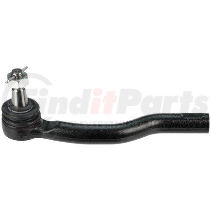 Delphi TA3056 Steering Tie Rod End - LH, Outer, Non-Adjustable, Non-Greaseable, Black, Coated