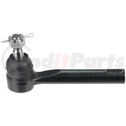 Delphi TA3076 Steering Tie Rod End - Outer, Non-Adjustable, Non-Greaseable, Black, Coated