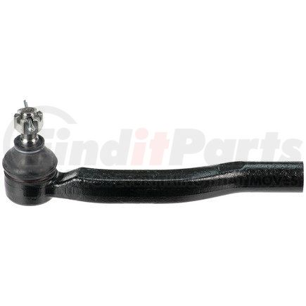 Delphi TA3077 Steering Tie Rod End - LH, Outer, Non-Adjustable, Steel, Non-Greaseable