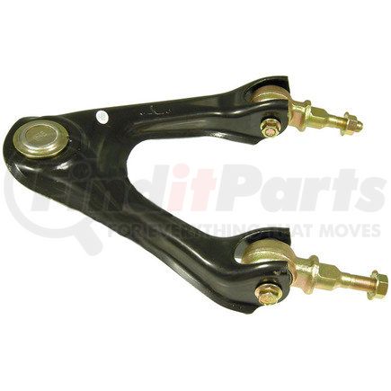 Delphi TC1043 Suspension Control Arm and Ball Joint Assembly - Front, LH, Upper, Non-Adjustable, with Bushing, Press-In, Stamped, Steel, Non-Greaseable