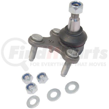 Delphi TC1317 Suspension Ball Joint - Front, RH, Lower, Non-Adjustable, without Bushing, Non-Greaseable
