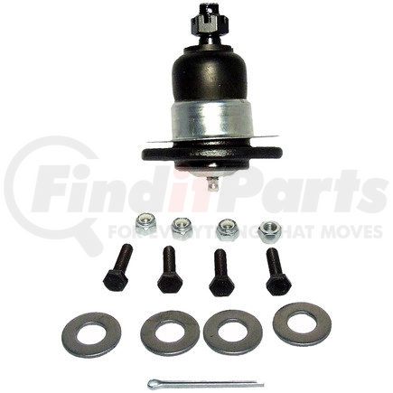 Delphi TC1602 Suspension Ball Joint - Front, Upper, Non-Adjustable, without Bushing, Greaseable