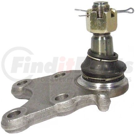 Delphi TC1717 Suspension Ball Joint - Assembly, Front, Lower, Non-Adjustable, Gray