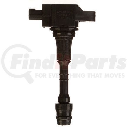 Delphi GN10247 Ignition Coil - Coil-On-Plug Ignition, 12V, 3 Male Blade Terminals