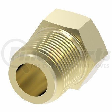 Weatherhead 131X6 Adapter - Steel Plug - Inverted Flare