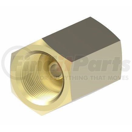 Weatherhead 302X4-CT Inverted Flare Brass Union Fitting 1/4" Tube Size