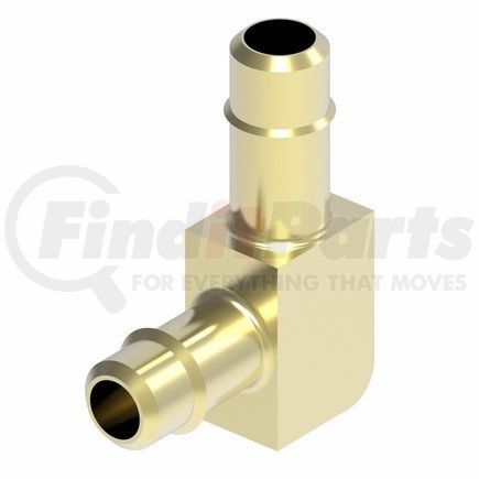 Weatherhead 1065X4 Mini-Barb Brass Union Elbow 1/4" Tube Size