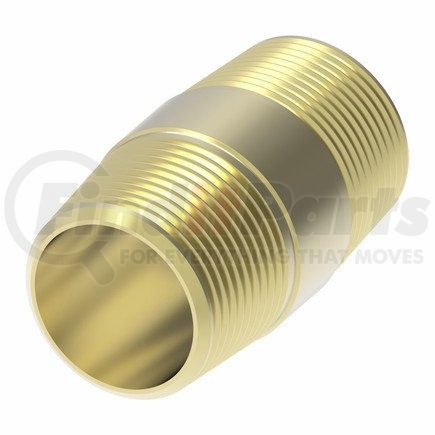 Weatherhead 3326X8-CT Brake Fitting Assorment - 1.1 in. Male, Brass, with 3/8 in. I.D, Close Nipple