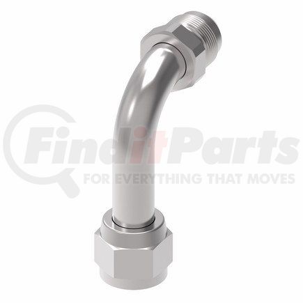 Weatherhead 504095-10S 504095 Series Elbow Adapter SAE 37° Flare Swivel/SAE 37˚ Flare