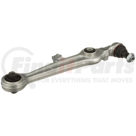Delphi TC768 Suspension Control Arm and Ball Joint Assembly - Front, Lower, Forward, Non-Adjustable, with Bushing, Casting/Forged, Aluminum, Non-Greaseable